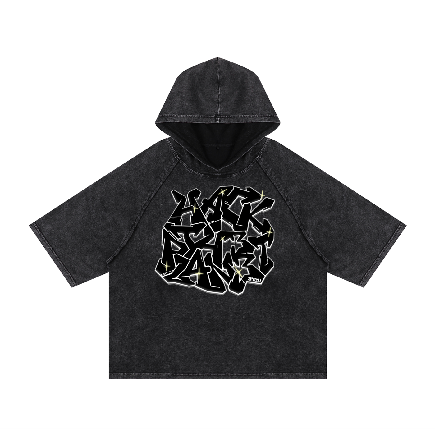 HACK TH3 PLAN3T Boxy T-Hoodie