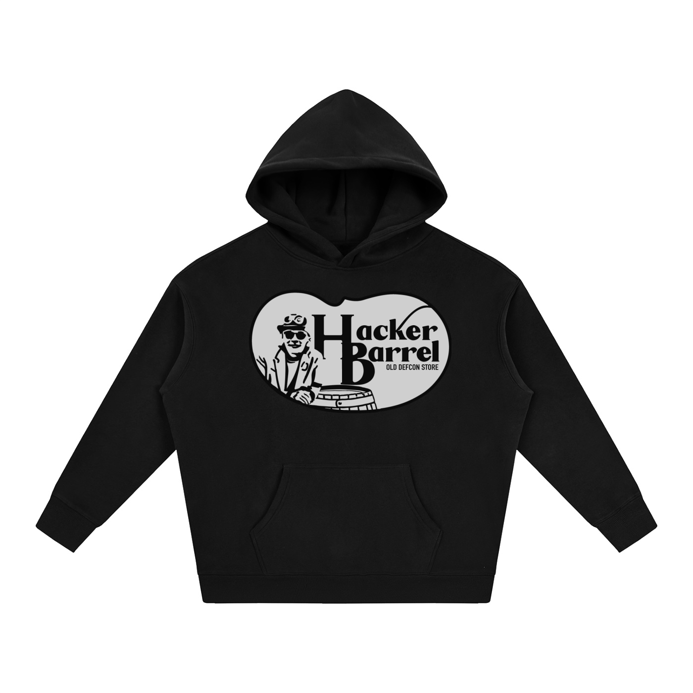 Hacker Barrel Oversized Fleece Hoodie